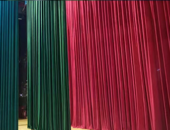 助力教育領(lǐng)域舞臺建設(shè)，推動校園文化發(fā)展！星海中學報告廳舞臺阻燃幕布建設(shè)項目